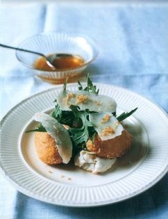 Butternut squash with ricotta and lemon honey