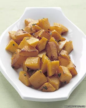 Butternut squash with sage