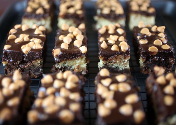 Butterscotch brownie bars