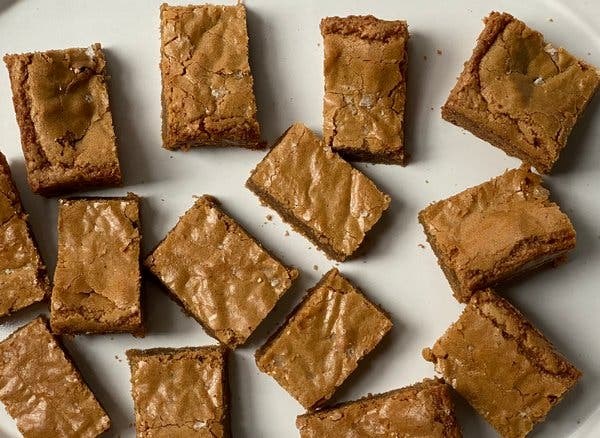 Butterscotch brownies