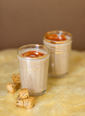 Butterscotch calypso bean soup