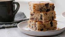 Butterscotch chocolate chip blondies