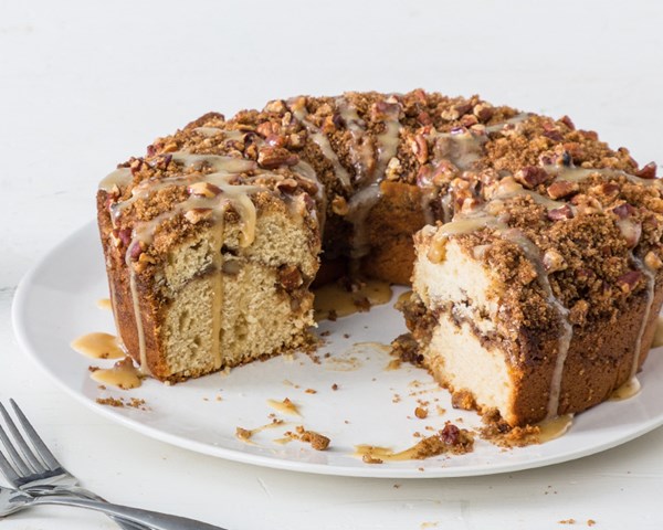 Butterscotch coffee cake