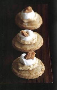 Butterscotch delights with applesauce, fudge, and shortbread
