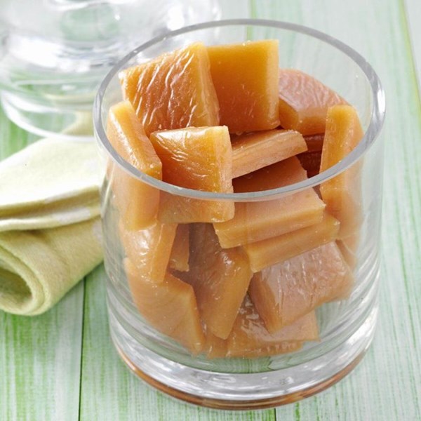 Butterscotch hard candy