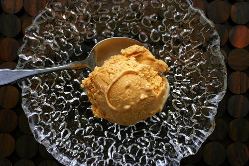 Butterscotch ice cream