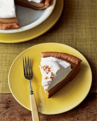 Butterscotch mousse pie