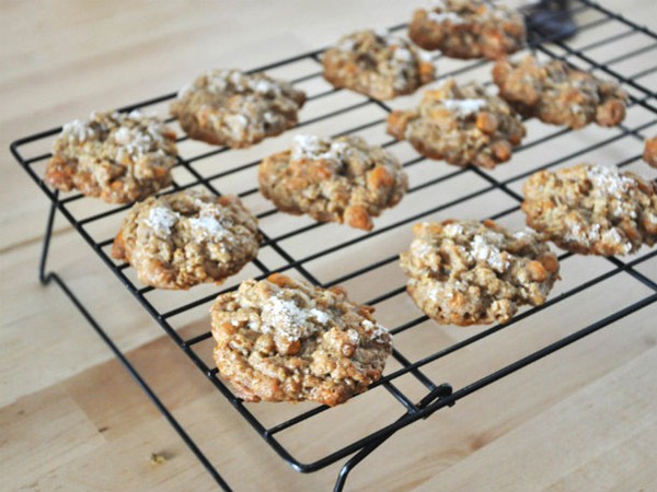 Butterscotch "salty oat" cookies