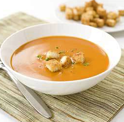 Buttery croutons
