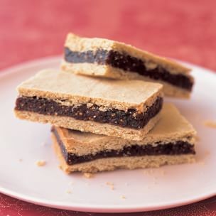 Buttery dried-fruit bars with figs and dates