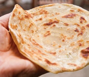 Buttery flatbread