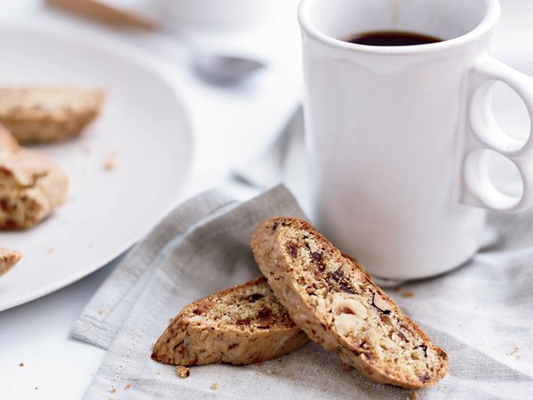 Buttery hazelnut-fig biscotti [Julianne Jones]