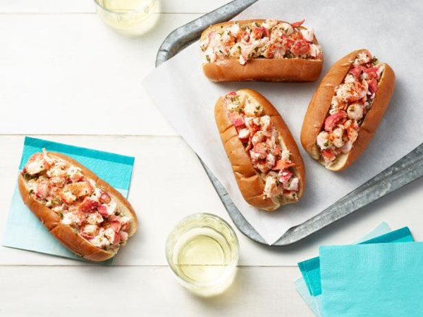 Buttery lobster rolls