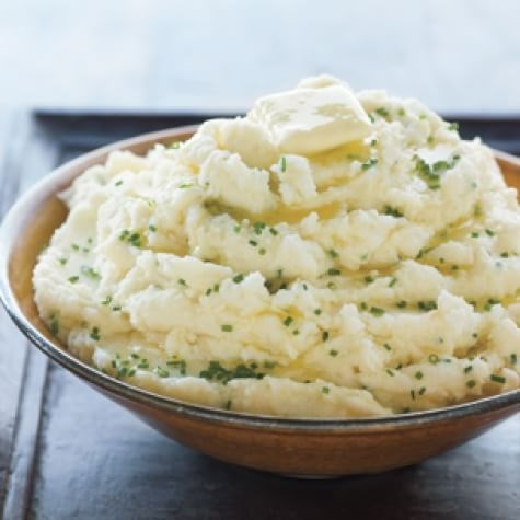 Buttery mashed potatoes 