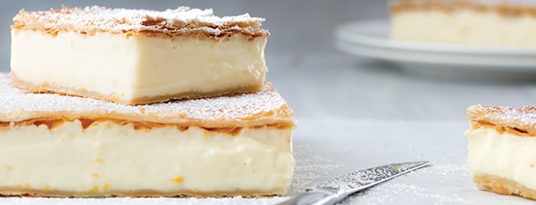 Buttery puff pastry