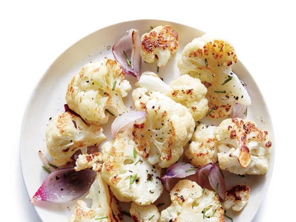 Buttery roasted cauliflower