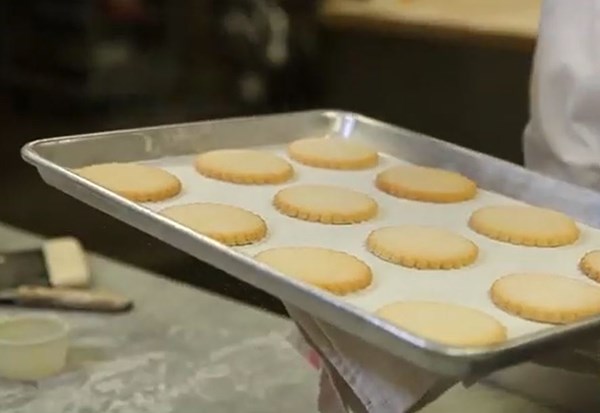Buttery shortbread