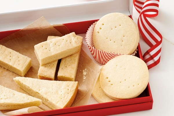 Buttery shortbread cookies