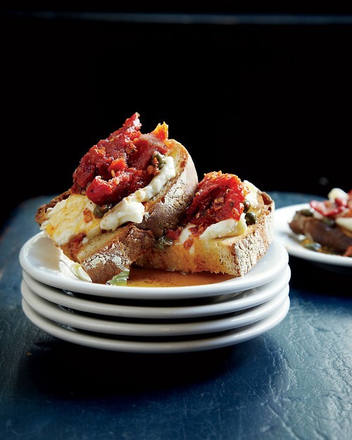 Buvette pomodorini tartines