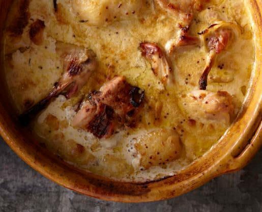 Buvette's rabbit à la moutarde