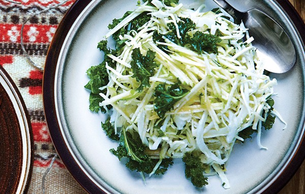 Cabbage and apple salad