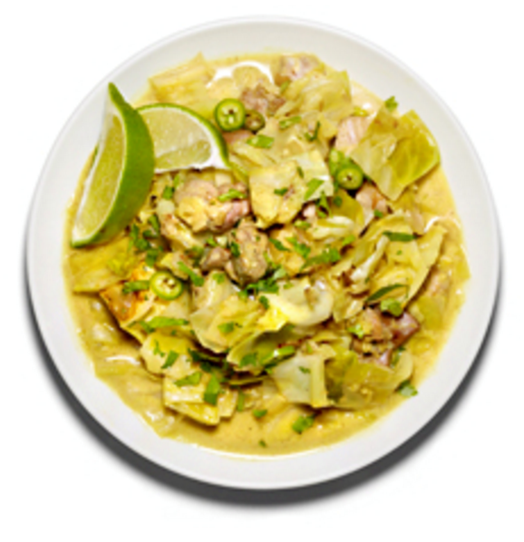 Cabbage curry