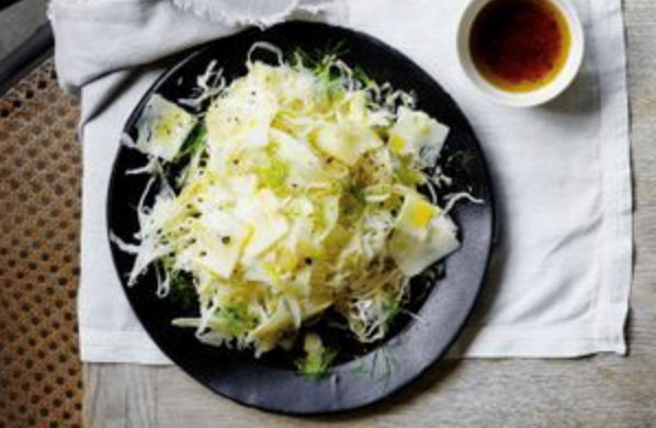 Cabbage, fennel and pecorino salad [Sophie O'Neil & Mark Brancatisano]