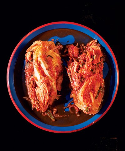 Cabbage kimchi (Paechu kimchi)