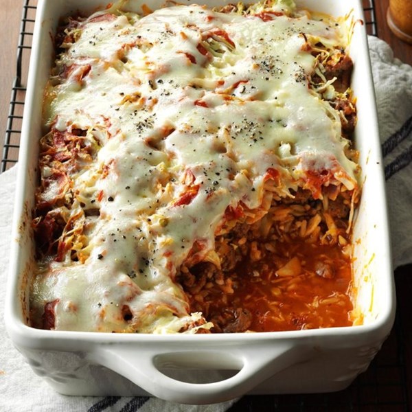 Cabbage roll casserole