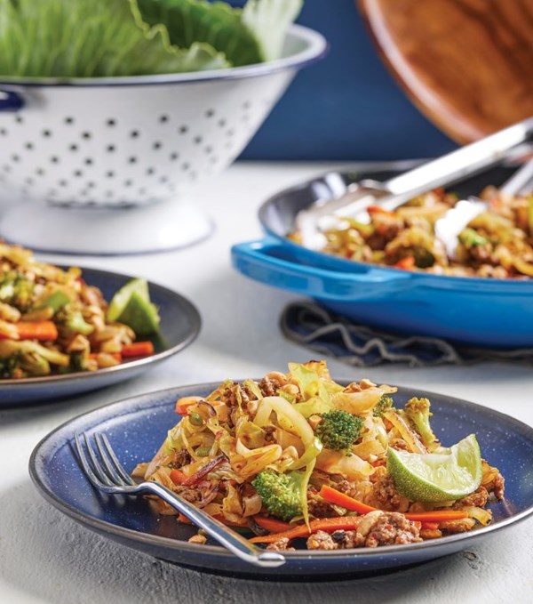 Cabbage stir-fry