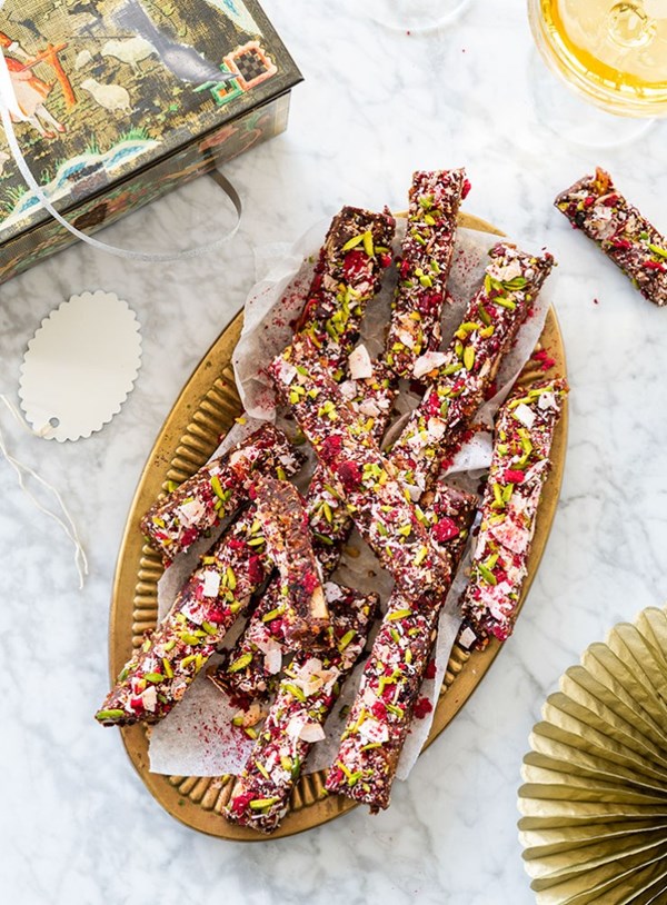 Cacao and granola rocky road