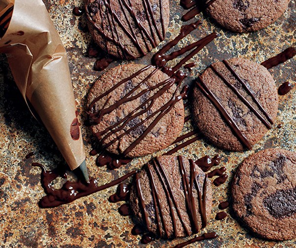 Cacao fudge cookies
