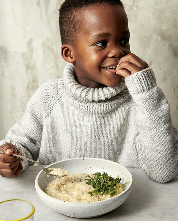 Cacio e pepe risotto