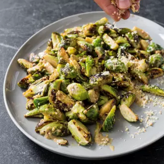 Caesar Brussels sprouts