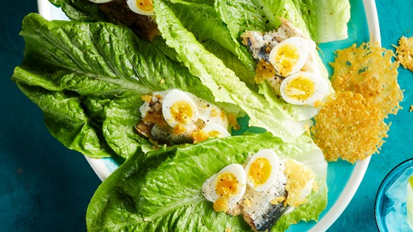 Caesar salad bites