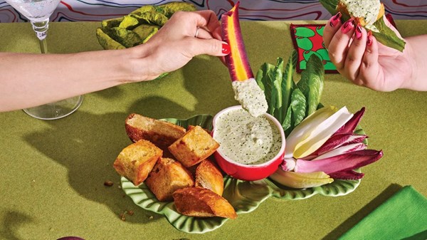 Caesar salad dip