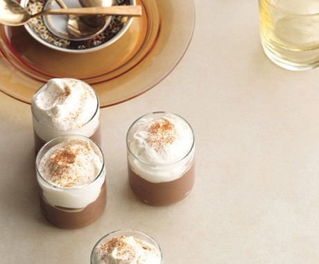 Café au lait puddings