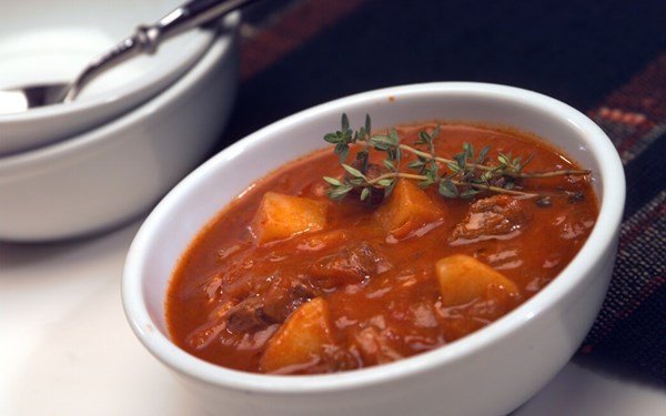 Cafe Cego's goulash soup 