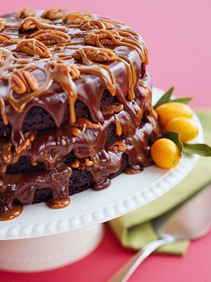 Cafe Latte's turtle cake