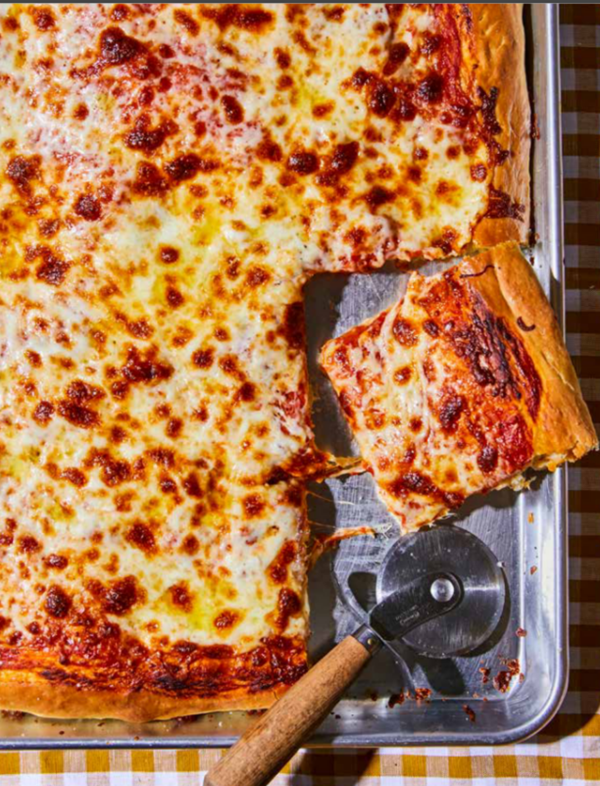 Cafeteria pizza