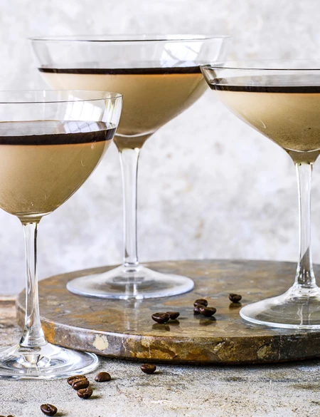 Caffè latte panna cotta
