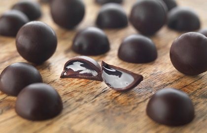 Caipirinha gel chocolates