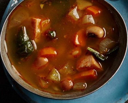Cajun bean soup