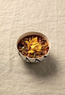 Cajun black-eyed bean [soup]