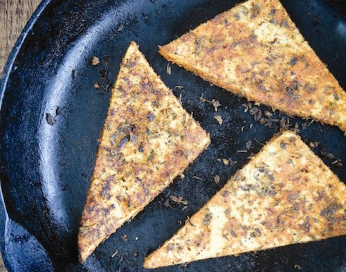 Cajun blackened tofu