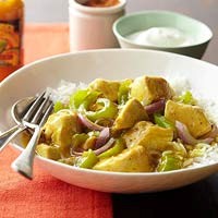 Cajun chicken curry