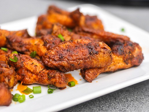 Cajun chicken wings