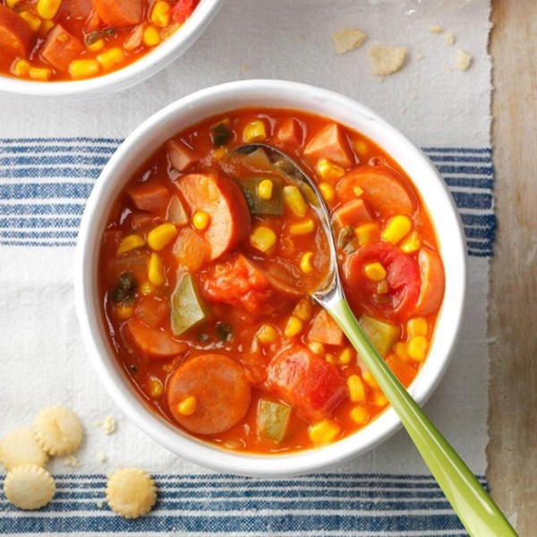 Cajun corn soup