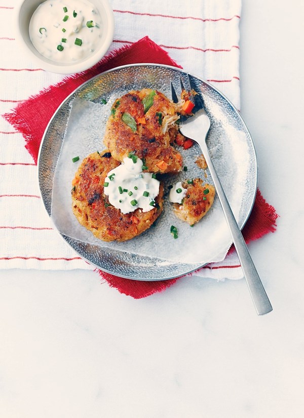 Cajun crab cakes