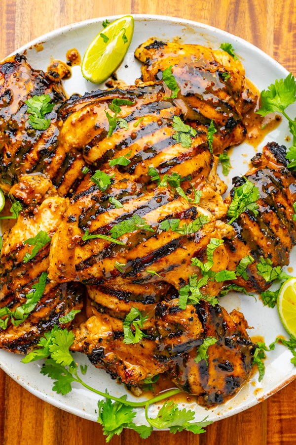Cajun honey mustard grilled chicken